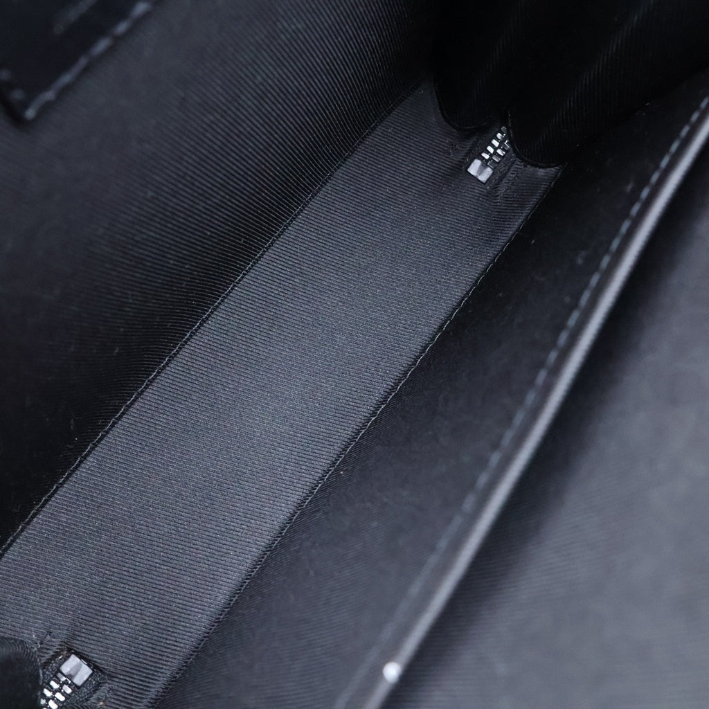 LOUIS VUITTON(ルイヴィトン) モノグラム トリヨン ソフトトランク ショルダーバッグ ブラック レザー M59163 ICタイプ レディース