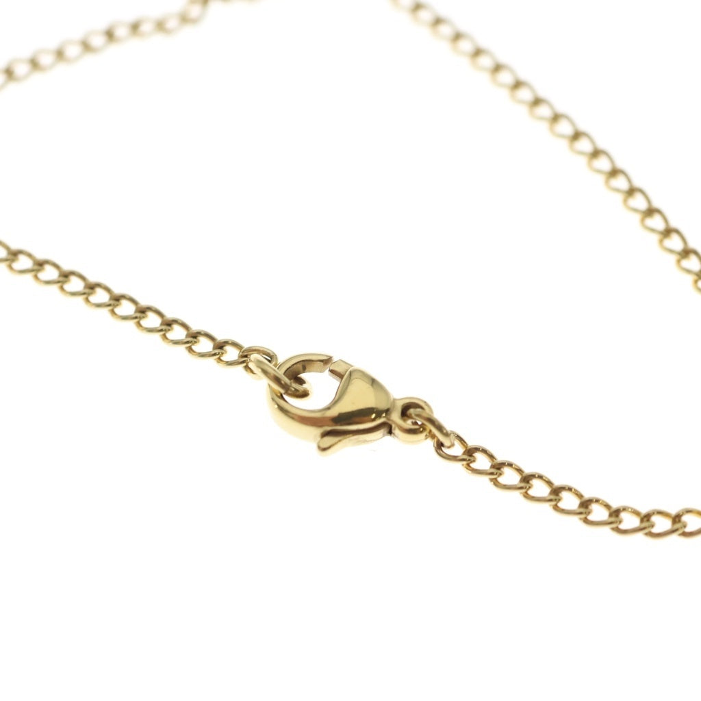 CHANEL(シャネル) ココマーク ネックレス メタル ゴールド×ブラック 豆あり 02A レディース