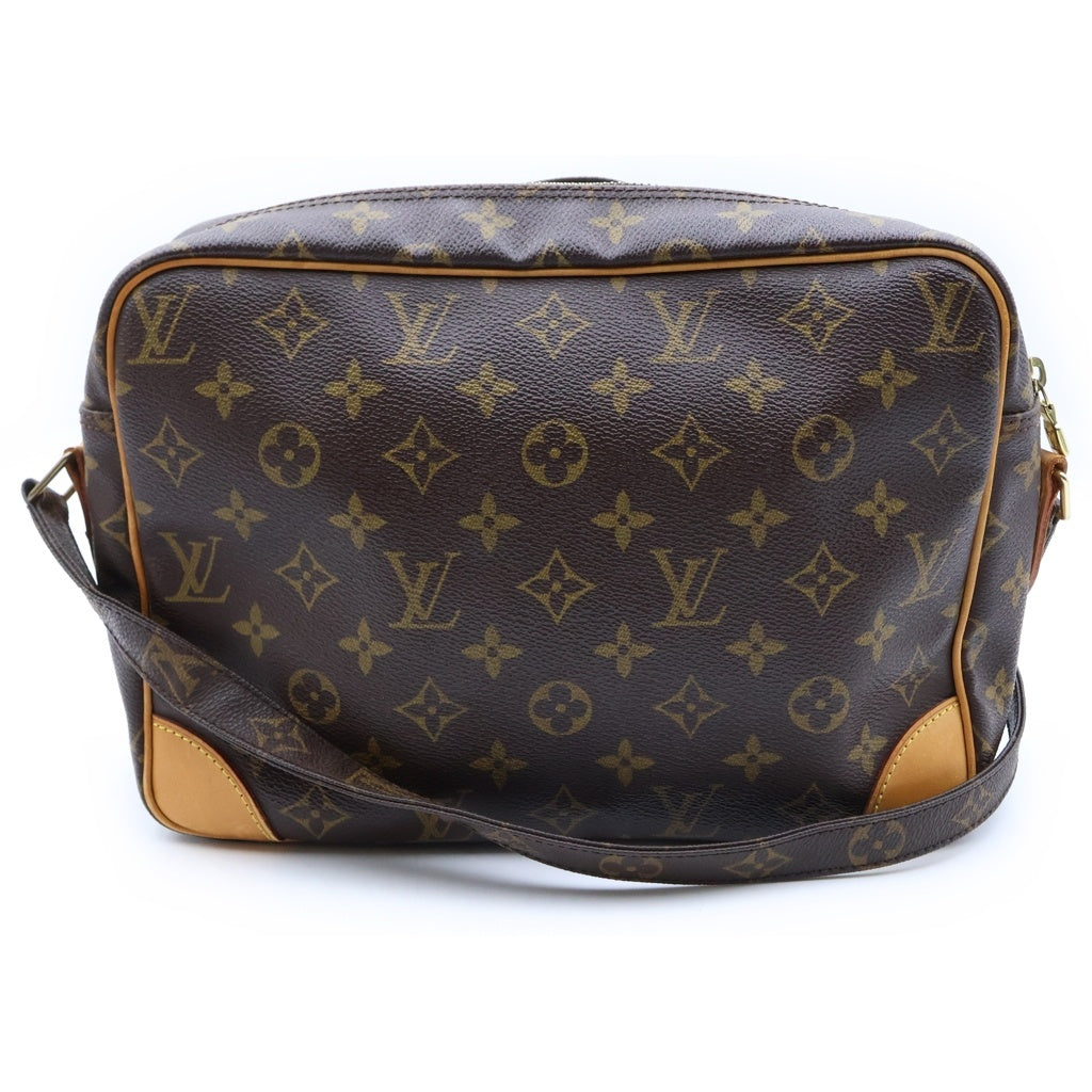 LOUIS VUITTON(ルイヴィトン) モノグラム ナイル ショルダーバッグ PVC×レザー ブラウン M45244 レディース