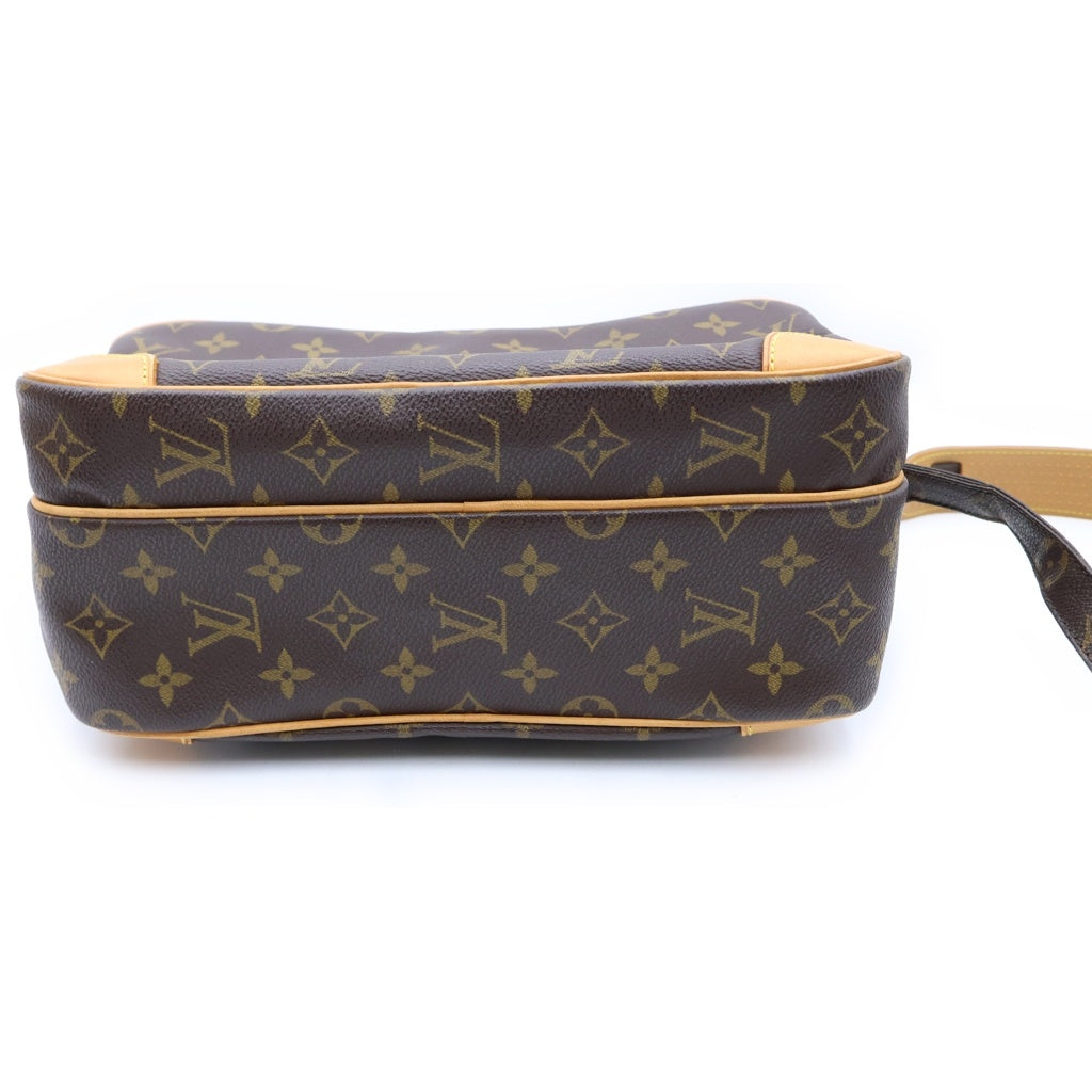 LOUIS VUITTON(ルイヴィトン) モノグラム ナイル ショルダーバッグ PVC×レザー ブラウン M45244 レディース