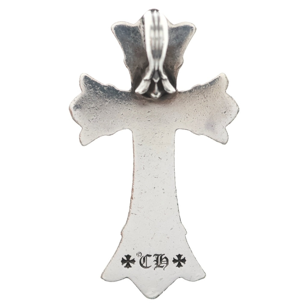 CHROME HEARTS(クロムハーツ) DBL CH CRS SML スモール ダブルCHクロスペンダントトップ シルバー BCA247
