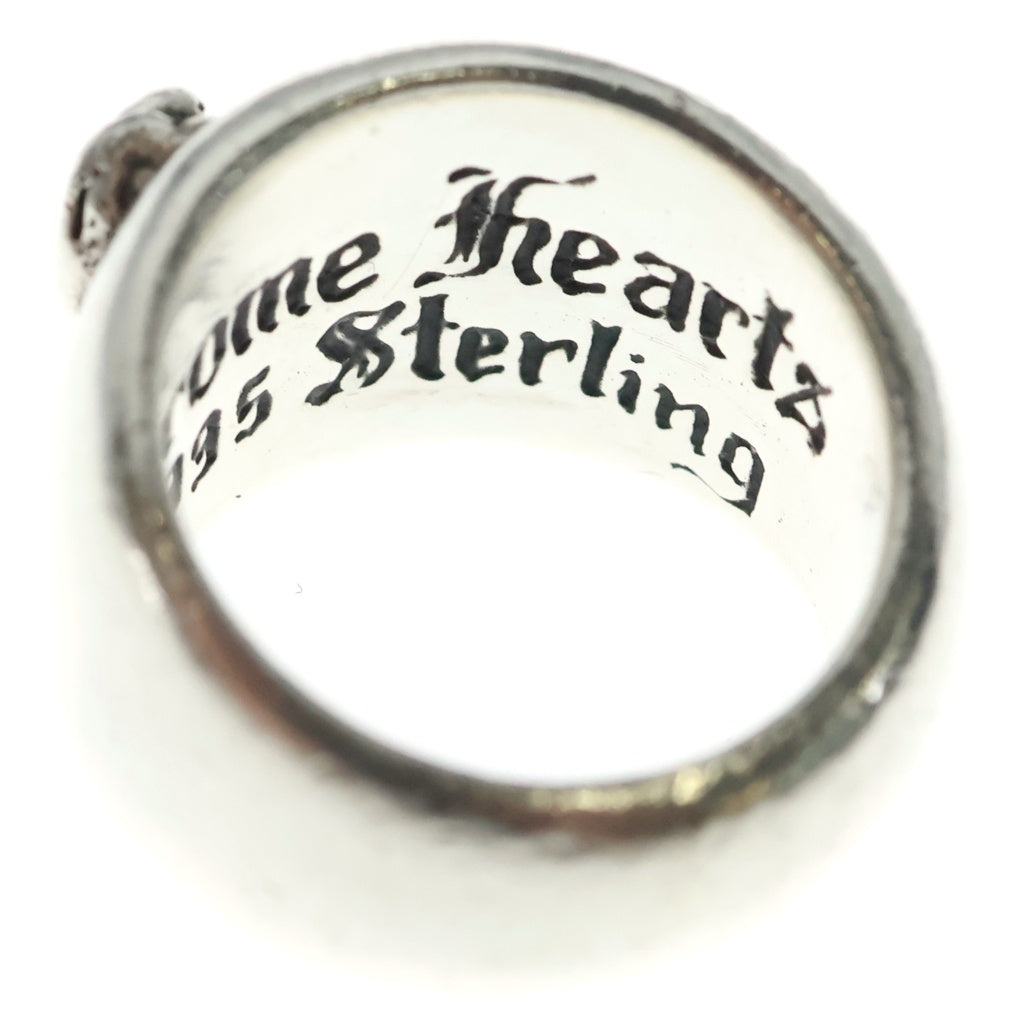 CHROME HEARTS(クロムハーツ) HEART IN BAND ハートインバンドリング 指輪 シルバー レディース