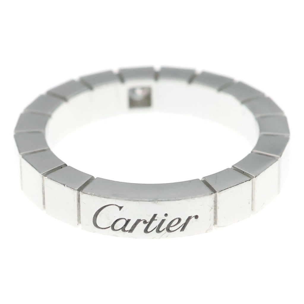 Cartier(カルティエ) ラニエール 1P ダイヤリング ホワイトゴールド #47 K18WG レディース