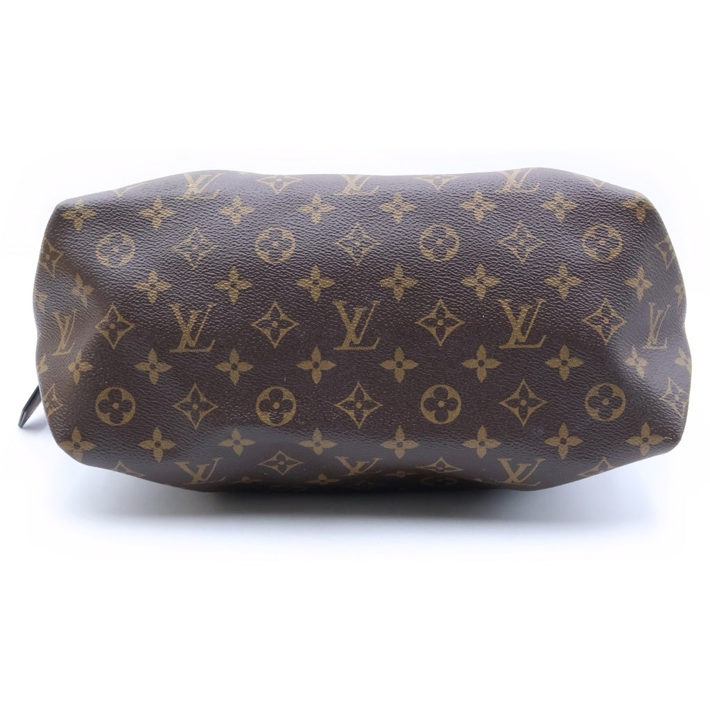 LOUIS VUITTON(ルイヴィトン) モノグラム フラワージップドトートMM ブラウン PVCレザー RFID M44348 レディース