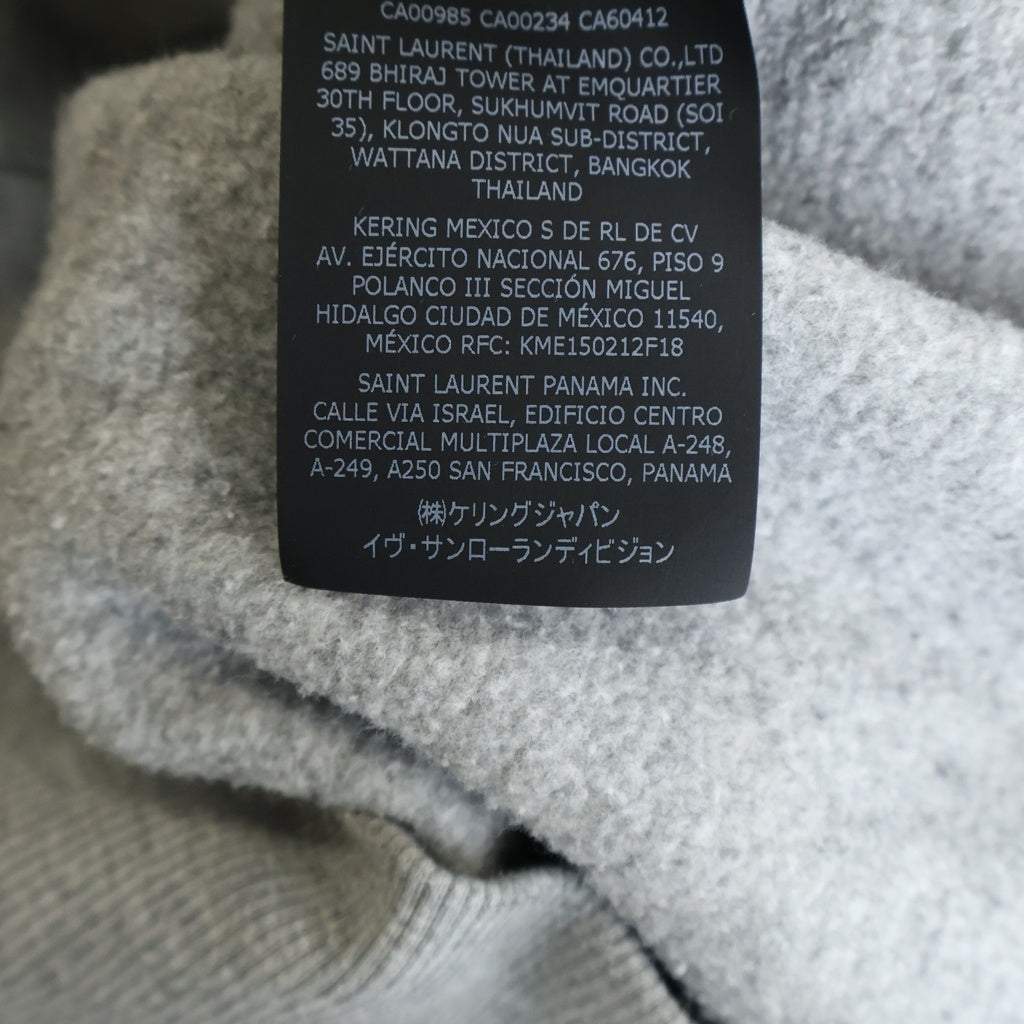 SAINT LAURENT PARIS(サンローランパリ) クラウンロゴフーディー