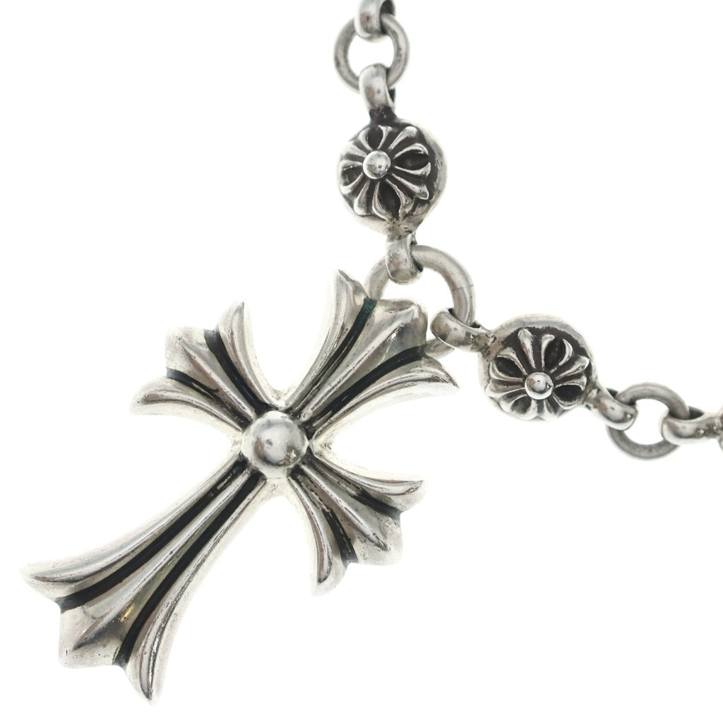 CHROME HEARTS(クロムハーツ) #1 CRSBL CHN SML CH CRS クロスボールチェーン スモールCHクロス ネックレス シルバー BCA193