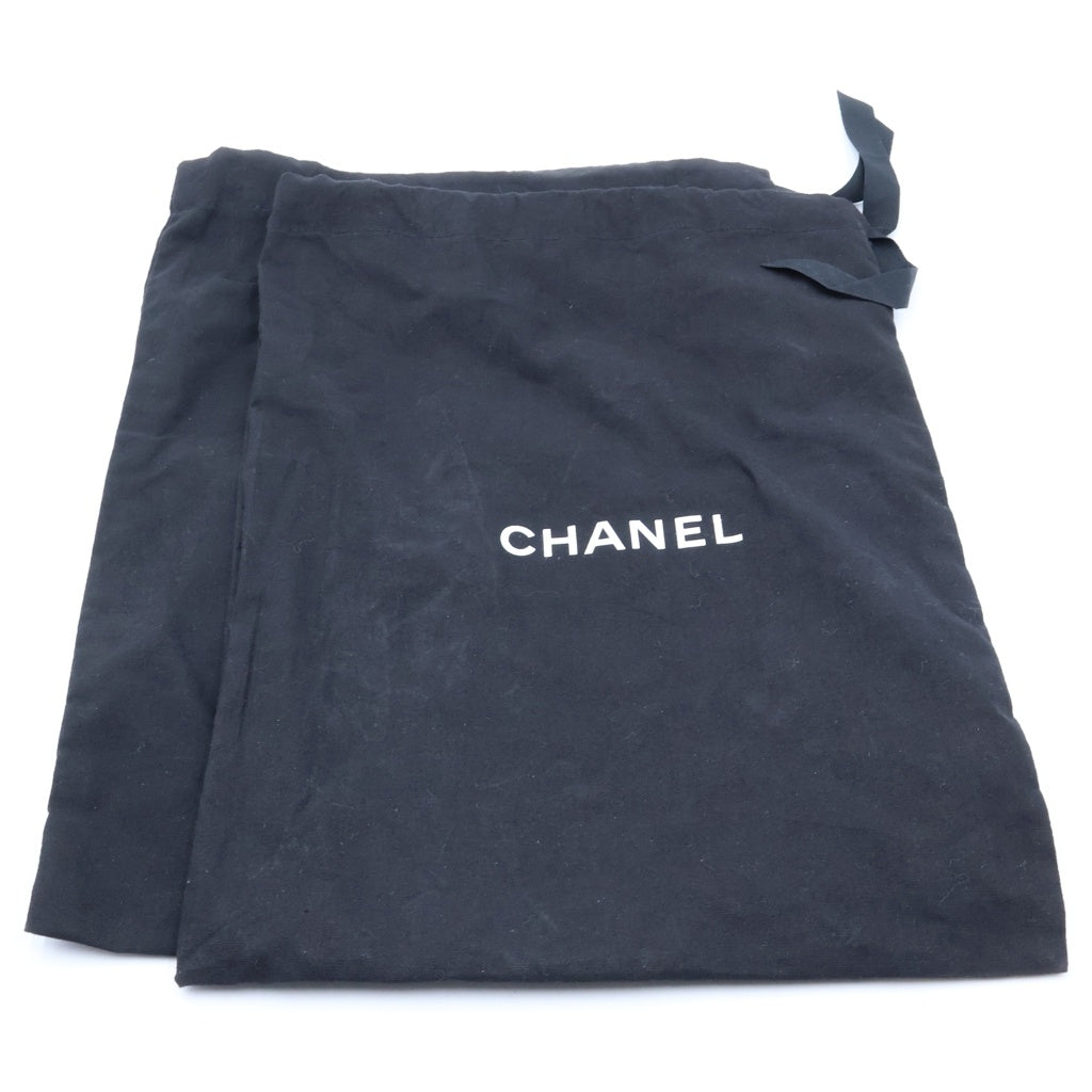 CHANEL(シャネル) ココマーク スエードレザー ナイロン ローカットシューズ スニーカー ネイビー/ブラック レディース G47131