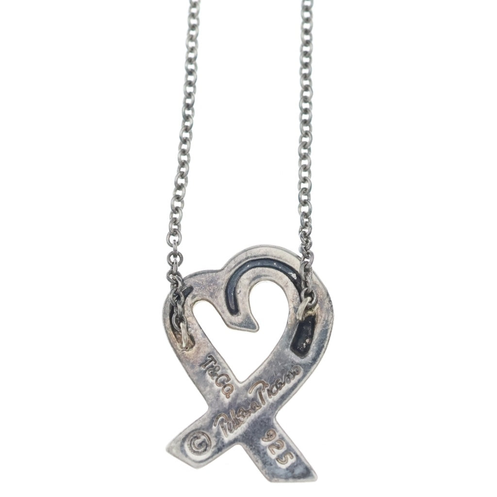 TIFFANY & Co.(ティファニー) パロマ・ピカソ ラビング ハート ネックレス ペンダント チェーン 925 レディース