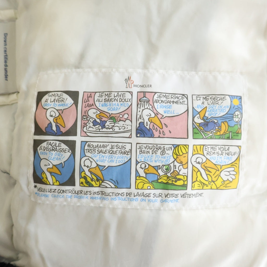 MONCLER(モンクレール) Tib ベスト ダウンベスト キッズ ブラック ナイロン レディース