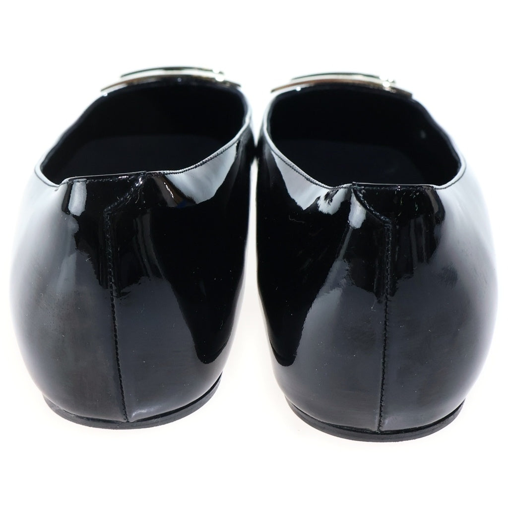 Roger Vivier(ロジェヴィヴィエ) スクエアバックル パンプス ブラック レザー レディース