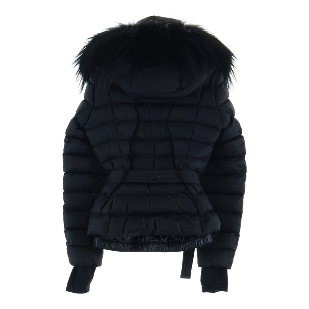 MONCLER GRENOBLE(モンクレールグルノーブル) BEVERLEY ビバリー グルノーブル ダウンジャケット フード ファー ブラック H20981A510002 5399E レディース