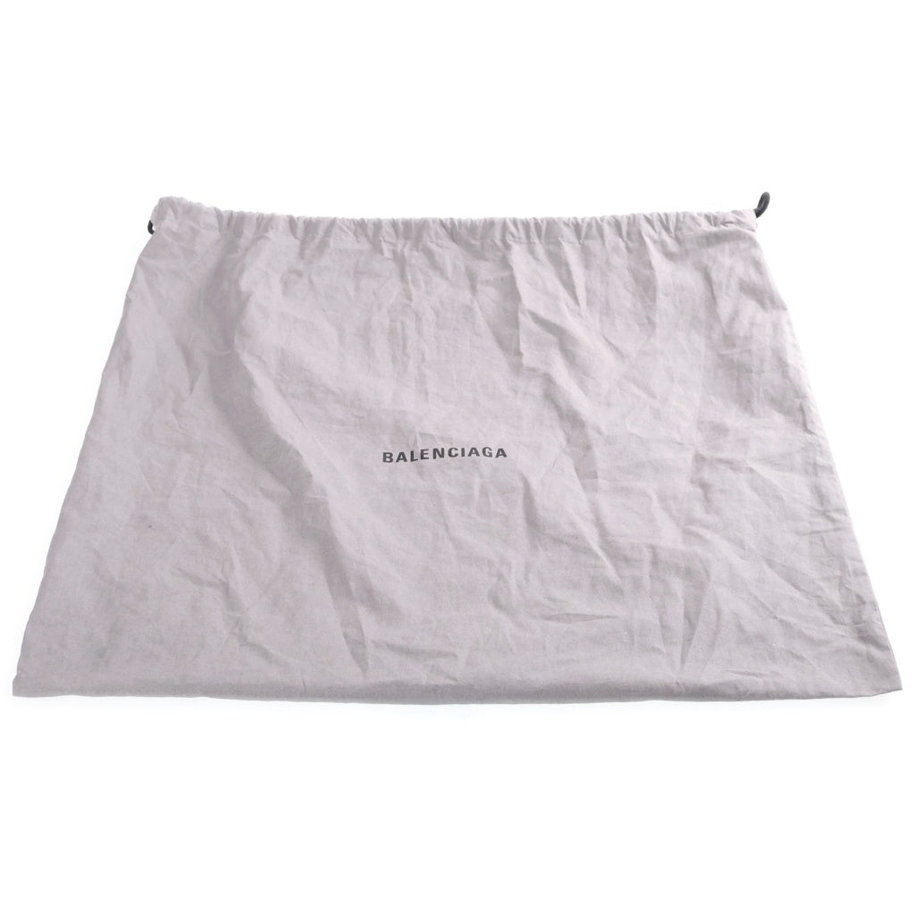 BALENCIAGA(バレンシアガ) アワーグラス クラッシュ チェーンショルダーバッグ シルバー レザー 716351 シルバー金具 レディース