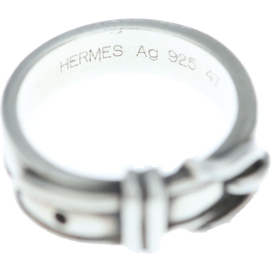 HERMES(エルメス) サンチュール リング シルバー 925 #47 レディース