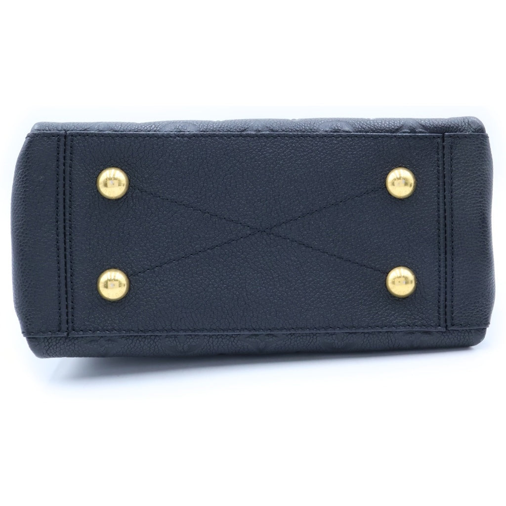 LOUIS VUITTON(ルイヴィトン) モノグラム・アンプラント スレンヌBB マリーヌルージュ チェーンショルダーバッグ ブラック レザー M43750 ゴールド金具 レディース