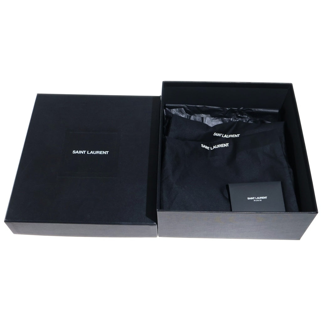 SAINT LAURENT PARIS(サンローランパリ) オピウム サンダル シューズ YSLロゴヒール パテントレザー ブラック 5576620NPVV1000 レディース