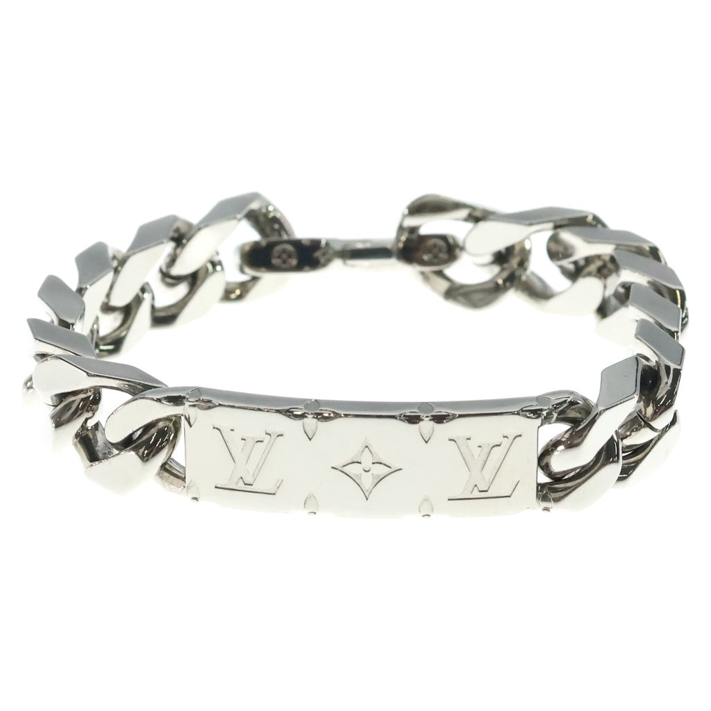 LOUIS VUITTON(ルイヴィトン) チェーンブレスレット モノグラム シルバー M00855 レディース