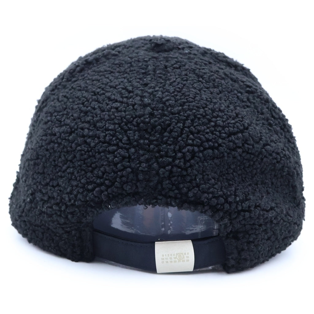 MM6 Maison Margiela(エムエムシックスメゾンマルジェラ) ボアキャップ ブラック ポリエステル S52TC0072