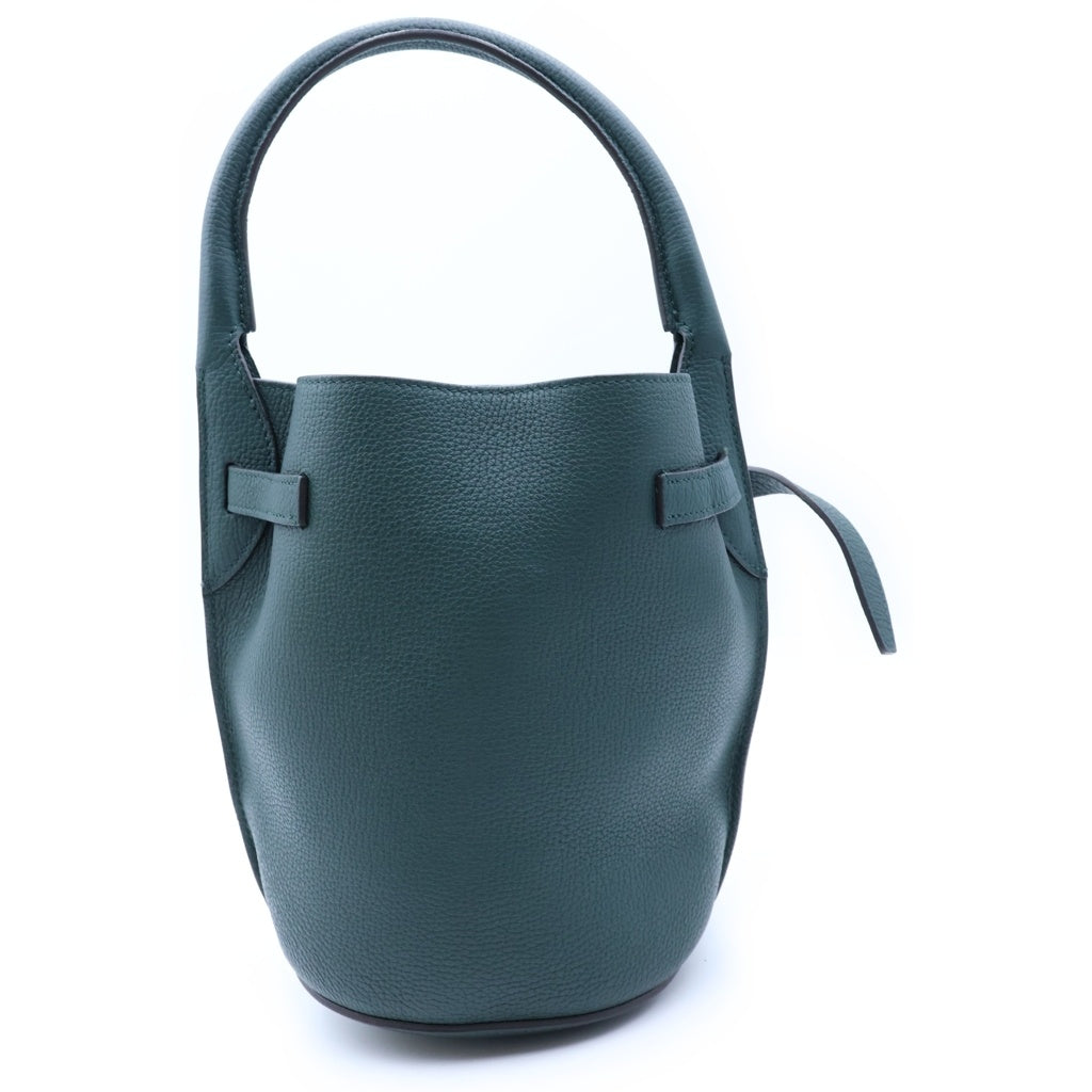 CELINE(セリーヌ) ビッグバッグ バゲット ナノ ハンドバッグ ショルダーバッグ レザー グリーン 187243 レディース