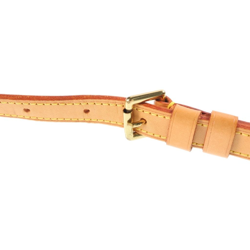 LOUIS VUITTON(ルイヴィトン) モノグラム ミュゼットサルサ ショルダーバッグ ブラウン レザー×PVC M51258 ゴールド金具 レディース