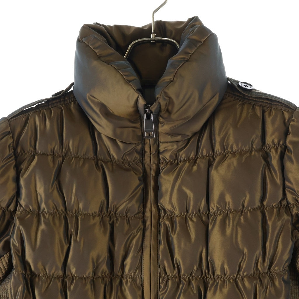 BURBERRY(バーバリー) ダウン ジャケット ベルト アウター ブラウン レディース