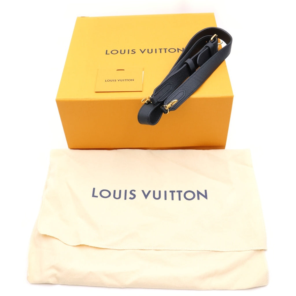 LOUIS VUITTON(ルイヴィトン) ダミエジャイアント トロカPM チェーンショルダーバッグ ブラック レザー M59116 ゴールド金具 レディース