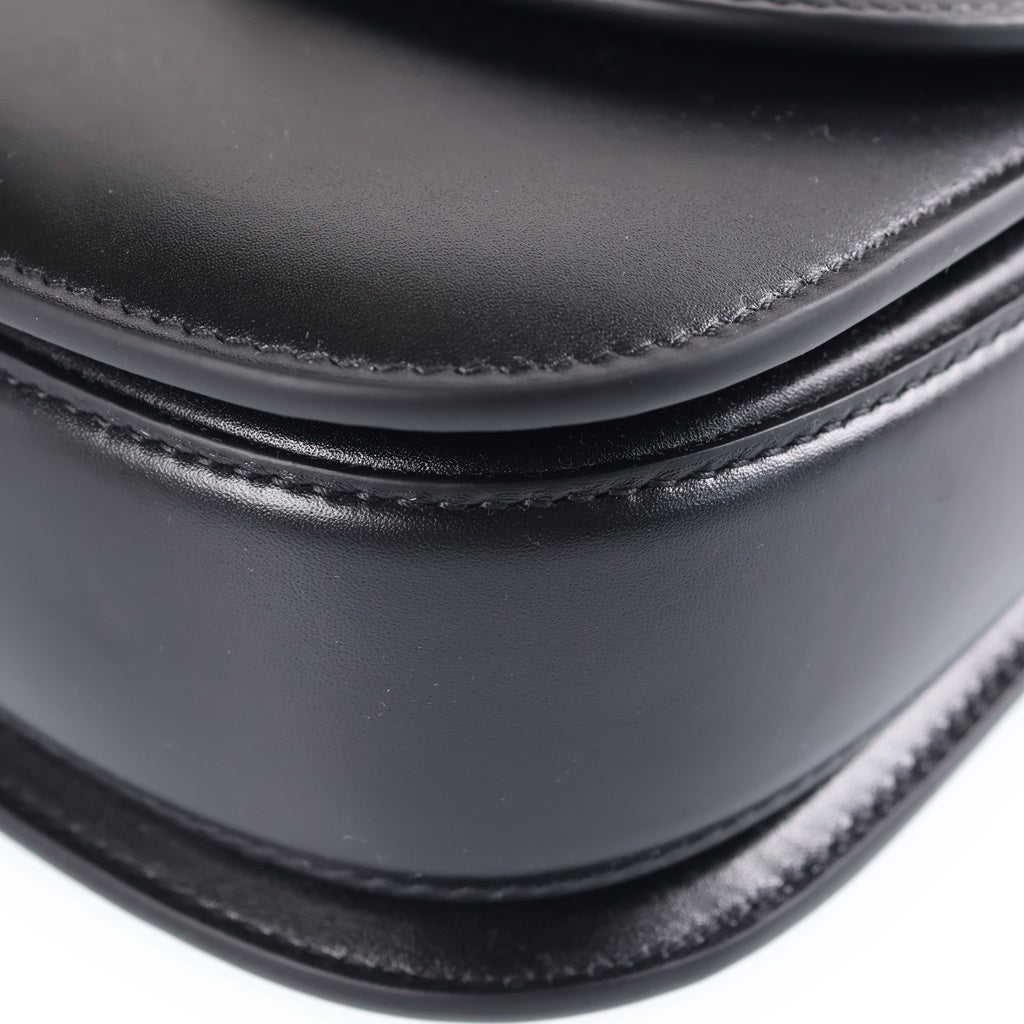GUCCI(グッチ) バンブー 1947 ミニ 2WAY ハンドバッグ ショルダーバッグ ブラック レザー 827738 ゴールド金具 レディース