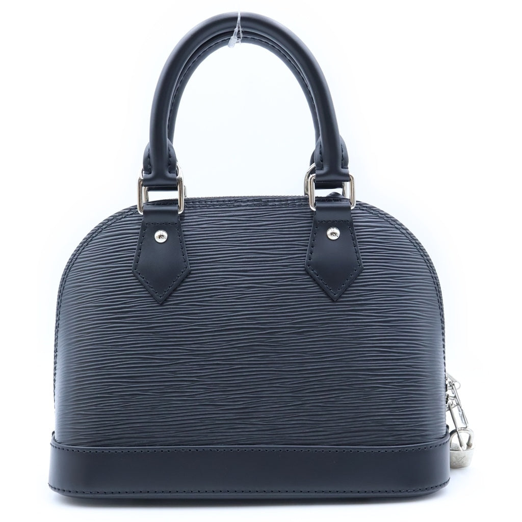 LOUIS VUITTON(ルイヴィトン) アルマBB 2WAYハンドバッグ ショルダーバッグ ブラック ノワール エピレザー M40862 シルバー金具 レディース