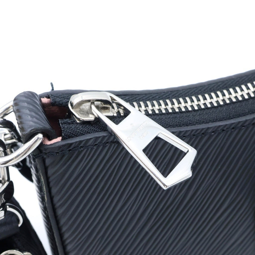 LOUIS VUITTON(ルイヴィトン) エピ マレリーニ 2WAYショルダーバッグ ブラック ノワール レザー M20998 シルバー金具 レディース
