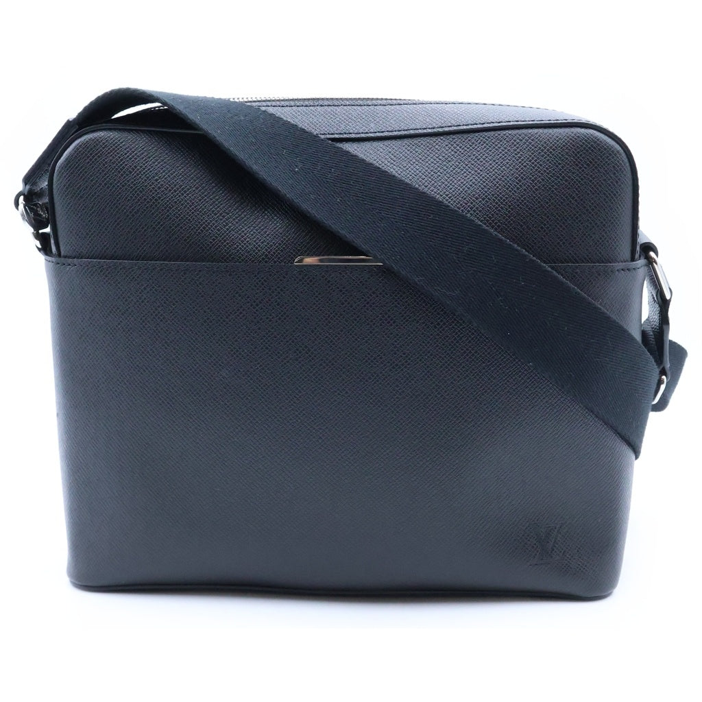LOUIS VUITTON(ルイヴィトン) アントン メッセンジャーPM ショルダーバッグ タイガ レザー アルドワーズ ブラック