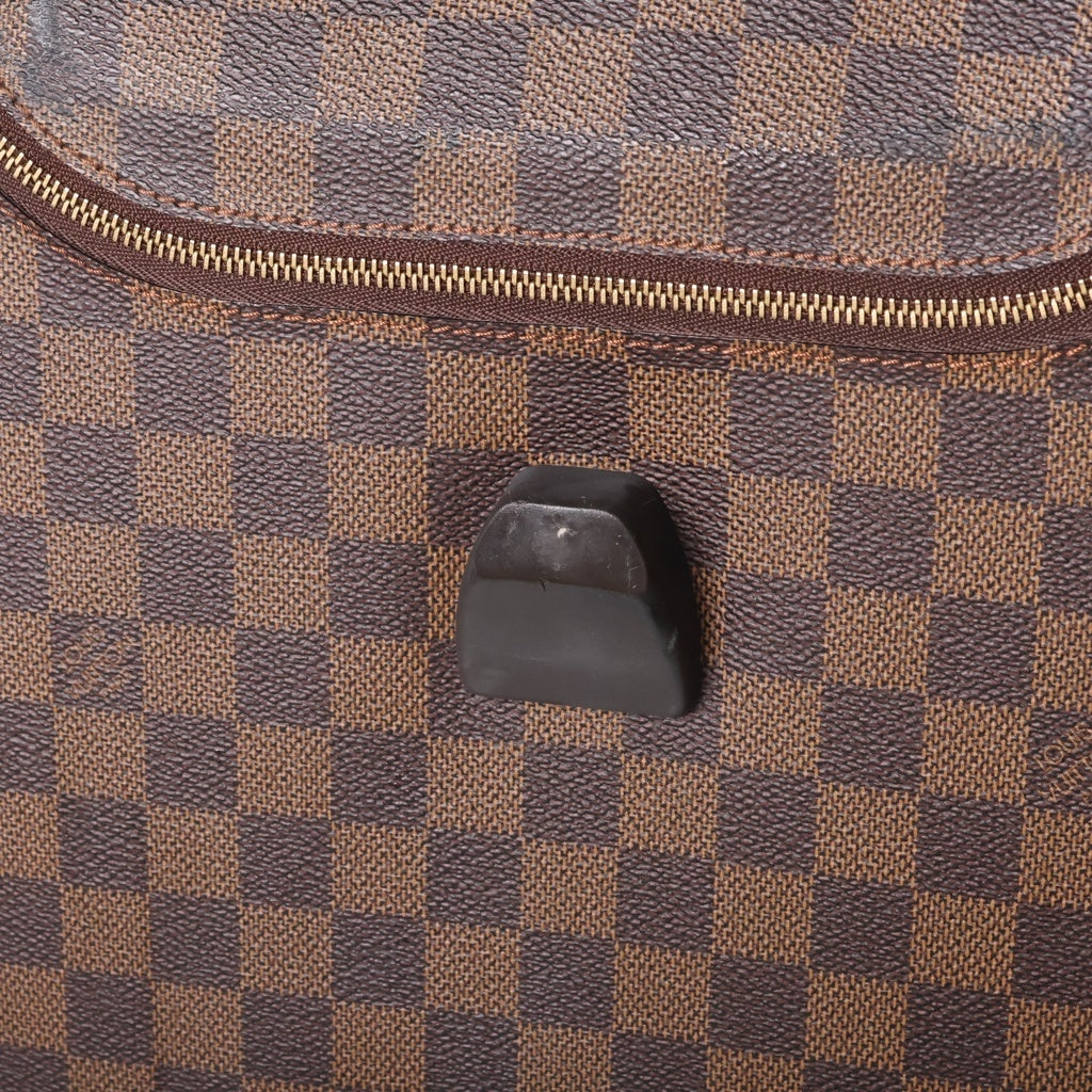 LOUIS VUITTON(ルイヴィトン) ダミエ エオール60 ボストンバッグ ハンドバッグ トラベルバッグ ブラウン レザー×PVC N23203 ゴールド金具 レディース