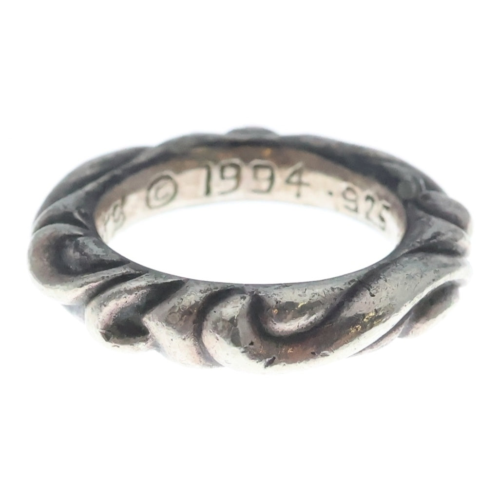 CHROME HEARTS(クロムハーツ) SCRL BAND スクロールバンド リング シルバー BCA351