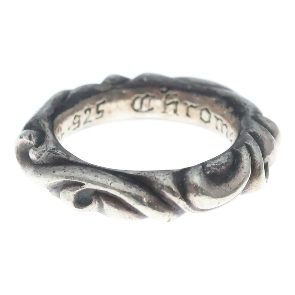 CHROME HEARTS(クロムハーツ) SCRL BAND スクロールバンド リング シルバー BCA351