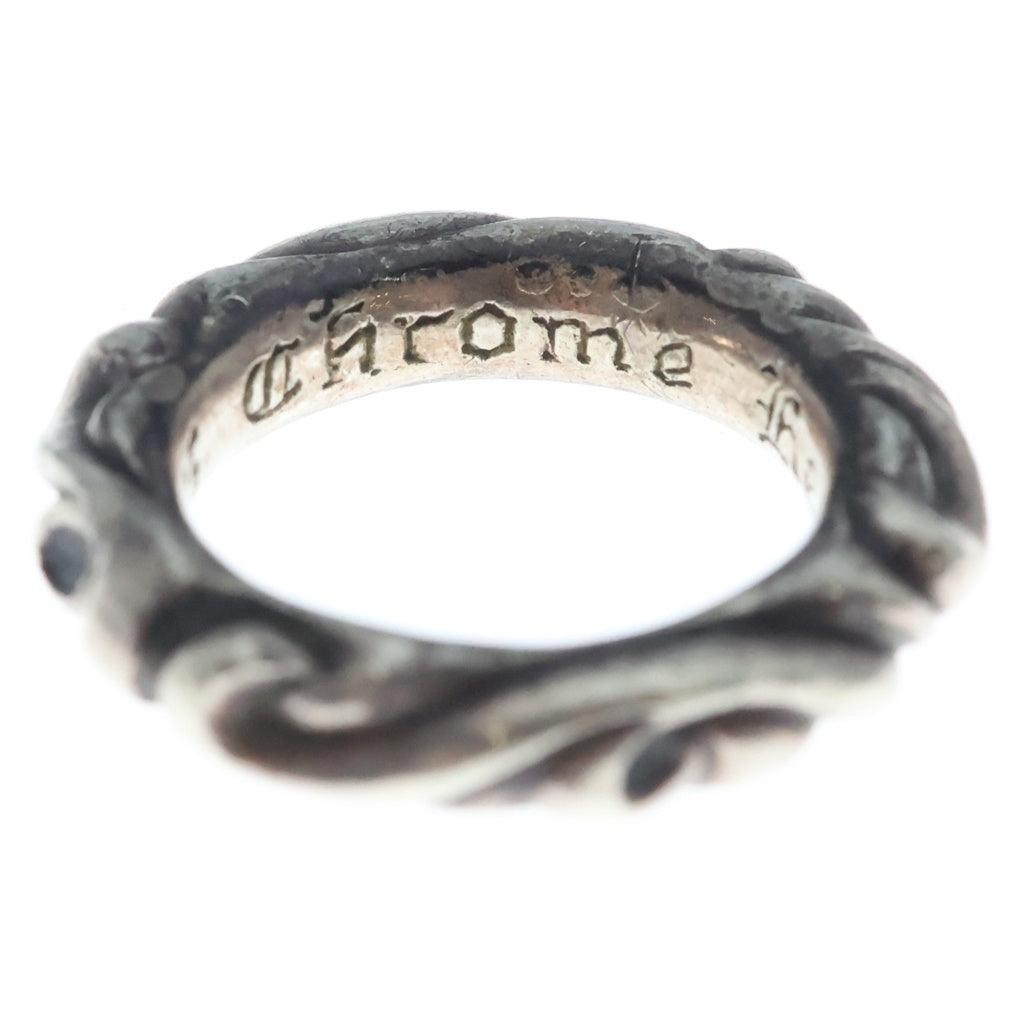 CHROME HEARTS(クロムハーツ) SCRL BAND スクロールバンド リング シルバー BCA351