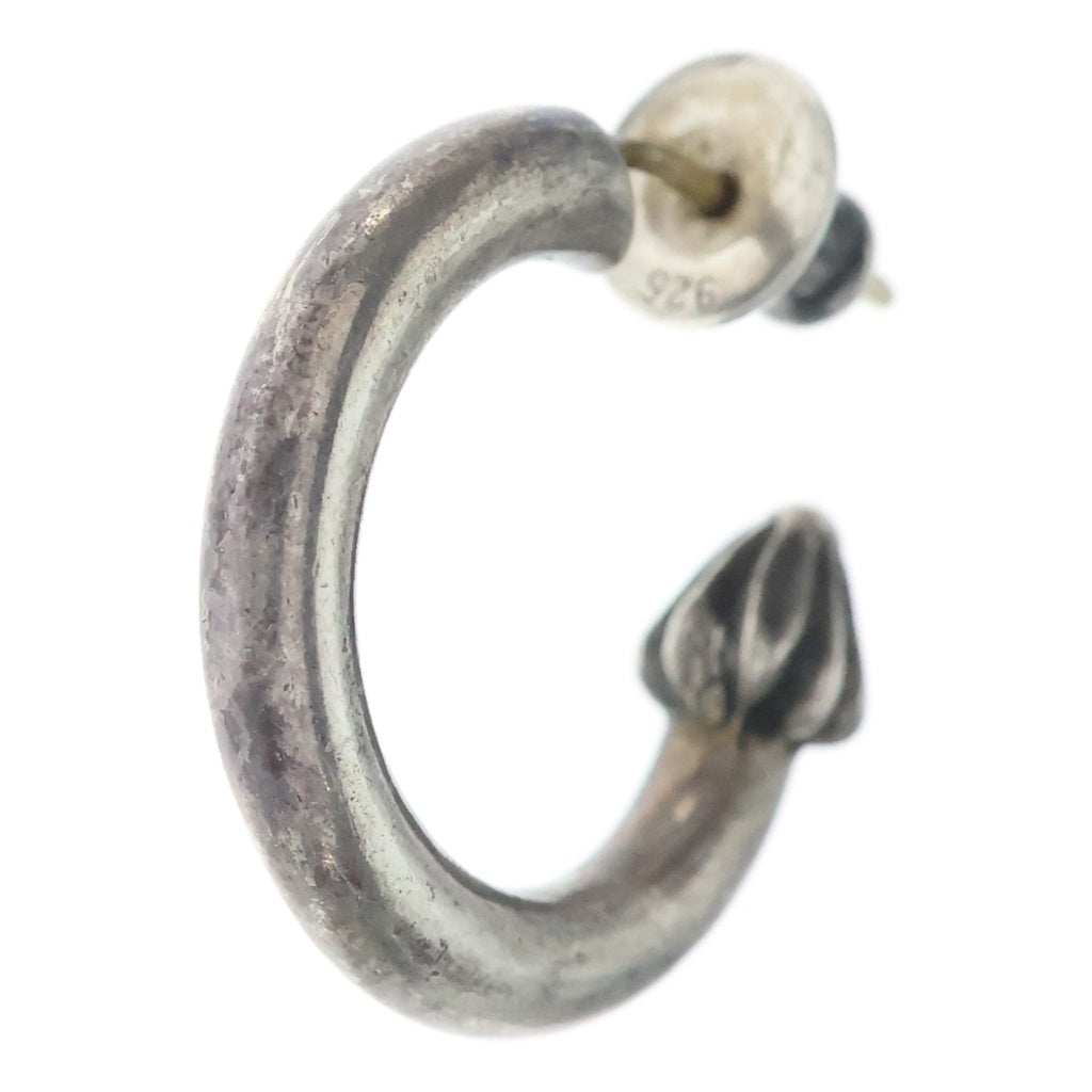 CHROME HEARTS(クロムハーツ) HOOP PLAIN プレーン フープピアス シルバー 片耳 BCA101