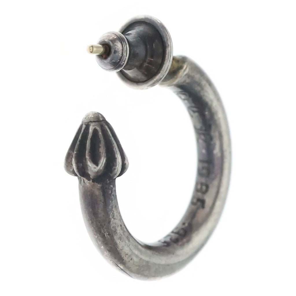 CHROME HEARTS(クロムハーツ) HOOP PLAIN プレーン フープピアス シルバー 片耳 BCA101