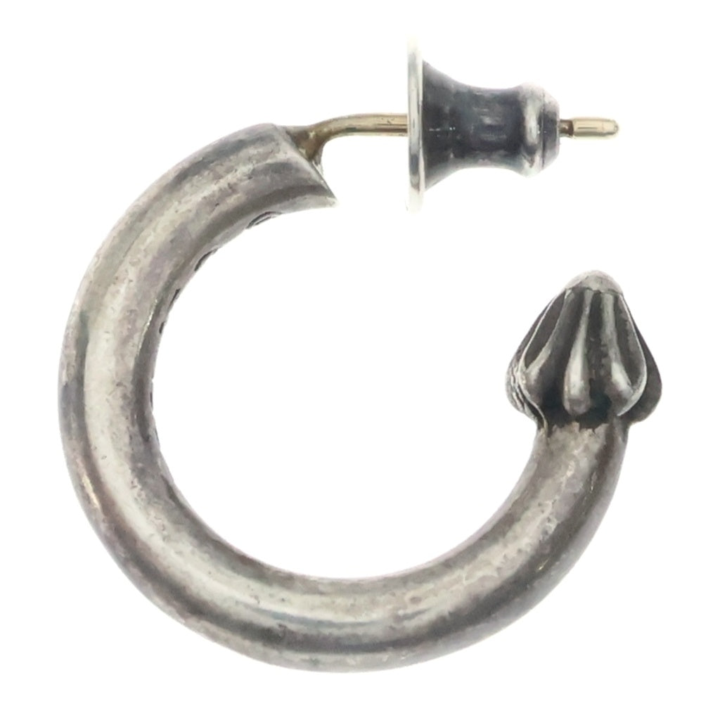 CHROME HEARTS(クロムハーツ) HOOP PLAIN プレーン フープピアス シルバー 片耳 BCA101