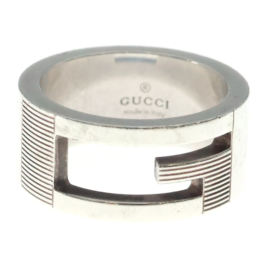 GUCCI(グッチ) ブランデットG リング シルバー Ag925 #7