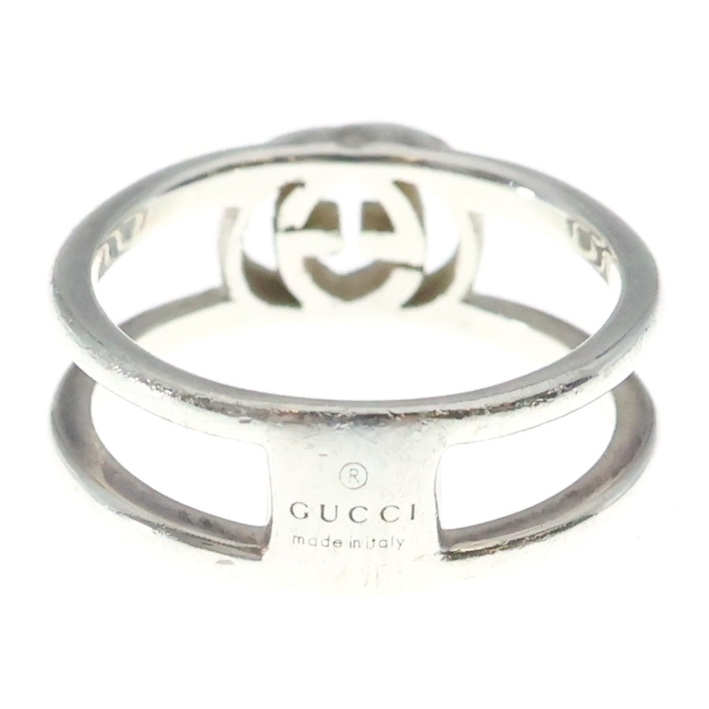 GUCCI(グッチ) インターロッキングGG リング シルバー Ag925 #7