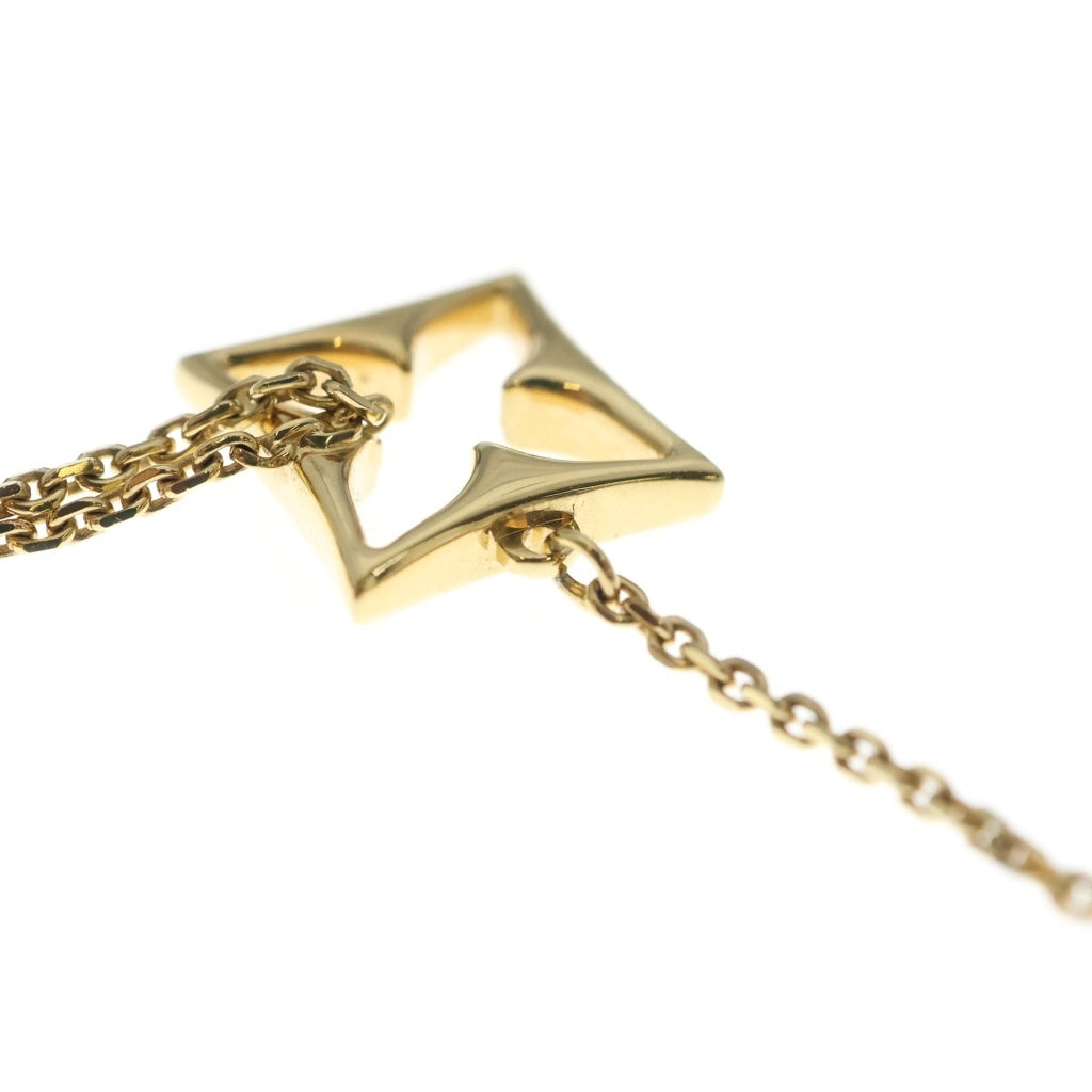 LOUIS VUITTON(ルイヴィトン) LV フラワーグラム ネックレス ペンダント チェーン ゴールド M01234 レディース