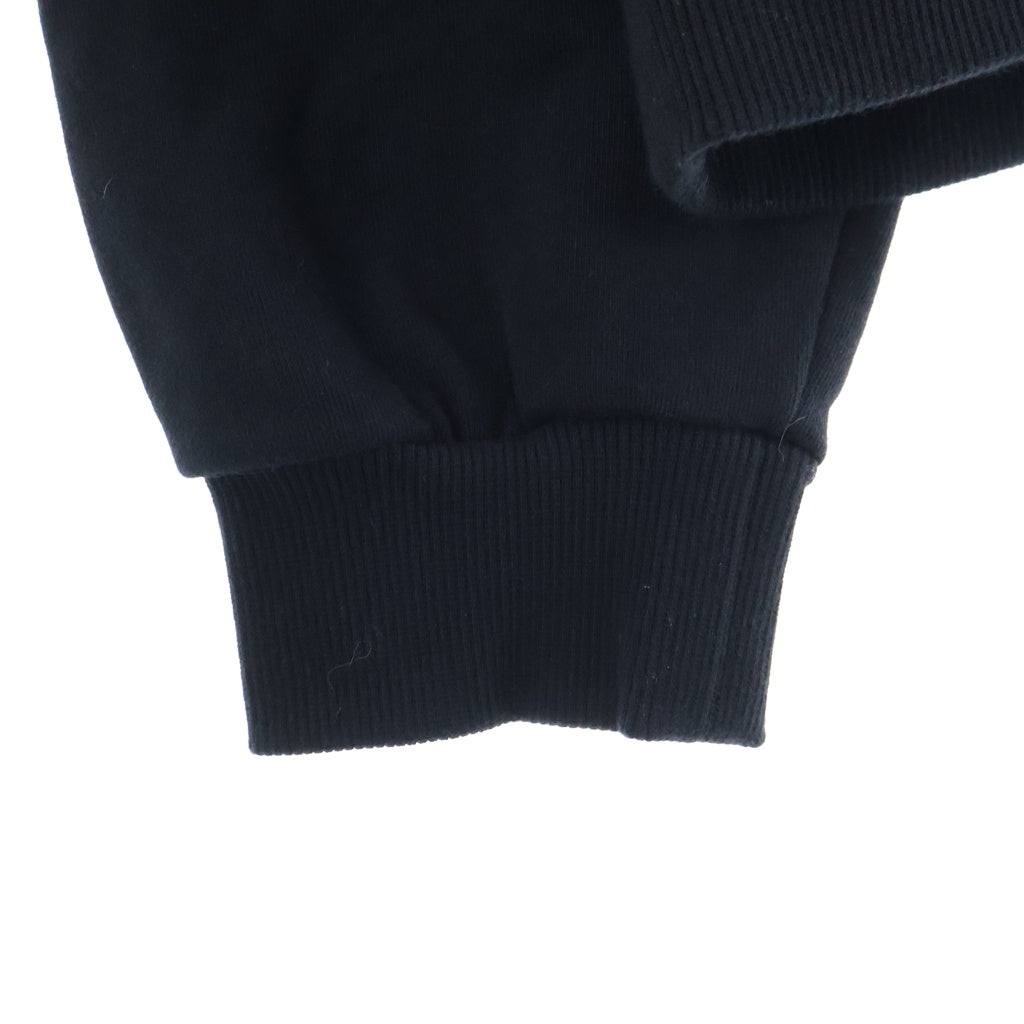 CELINE(セリーヌ) Loose Embroidered Hoodie ルーズ ロゴ刺繍 プルオーバーフーディー パーカー ブラック 2Y03E670Q.38XC