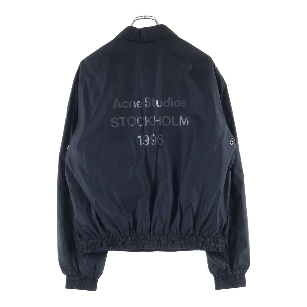 ACNE(アクネ) ジャケット ジップアップ アウター ナイロン ブラック レディース