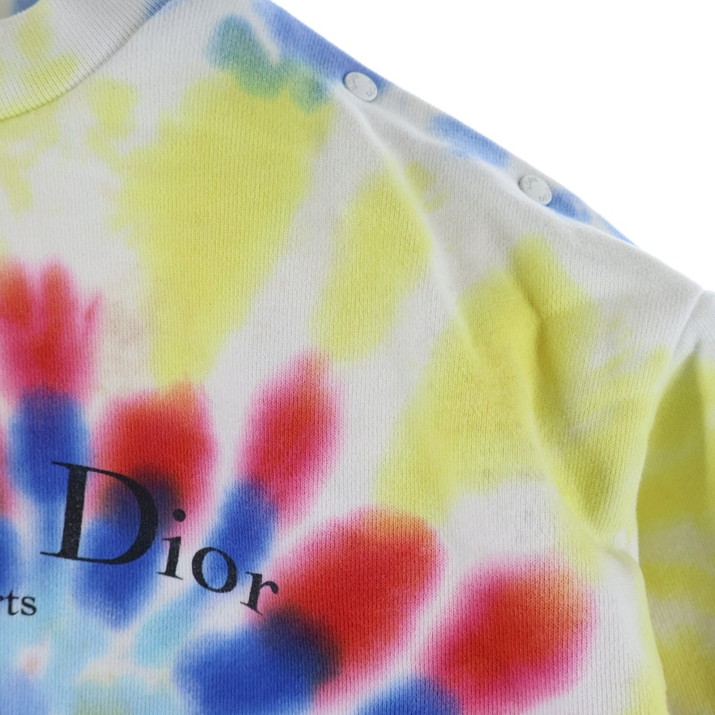 Christian Dior(クリスチャンディオール) ロゴプリント タイダイ染め プルオーバー スウェット トレーナー マルチカラー キッズ ベビー 2WBM43SWEH