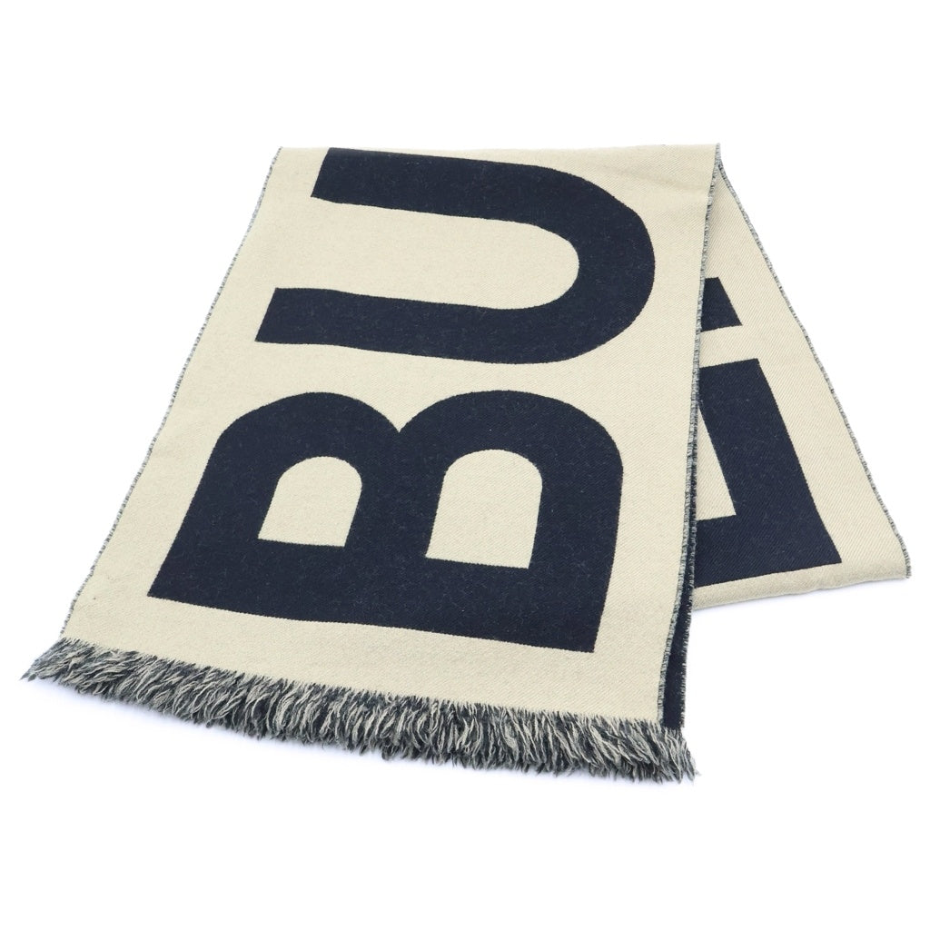 BURBERRY(バーバリー) ロゴマフラー ストール ブラウンベージュ レディース