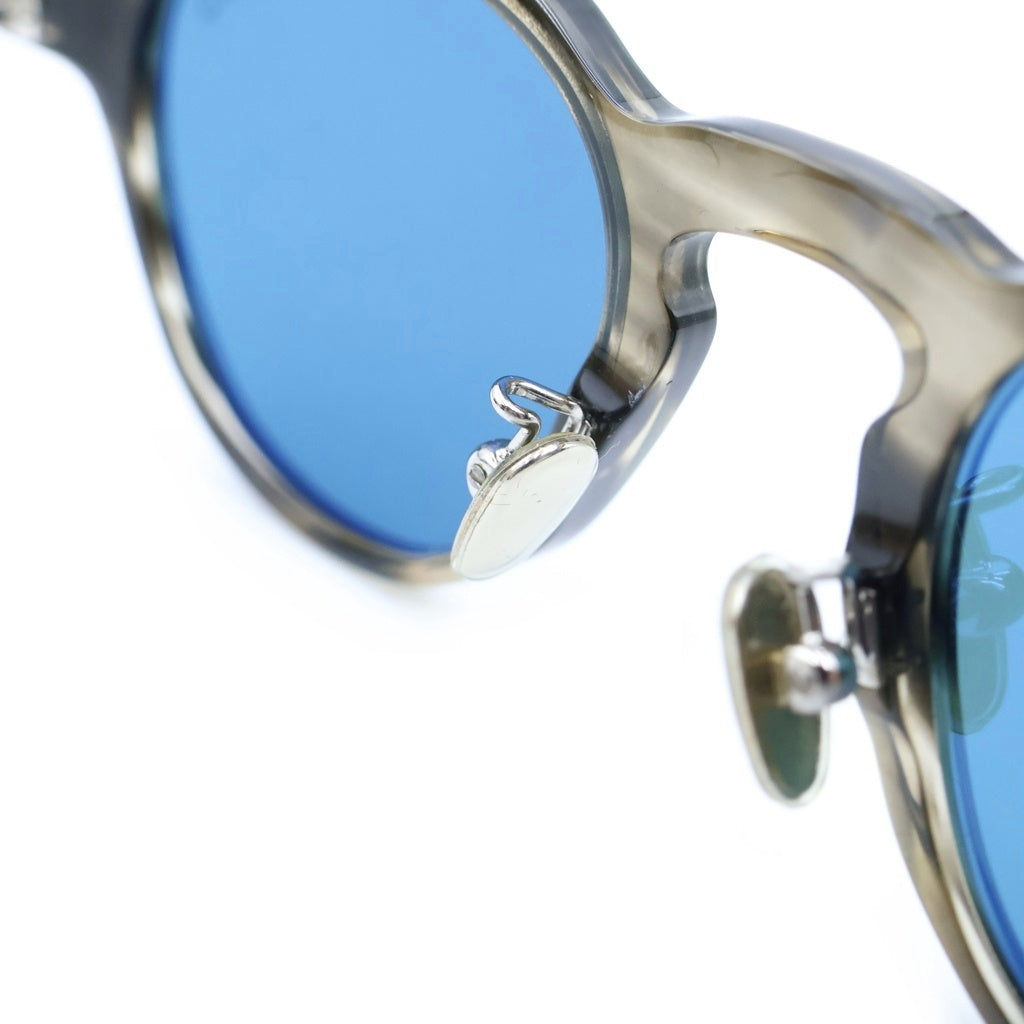 TOM FORD(トムフォード) クラウンパントサングラス アイウェア ブラウンフレーム ブルーレンズ #46□23-145 TF877-D