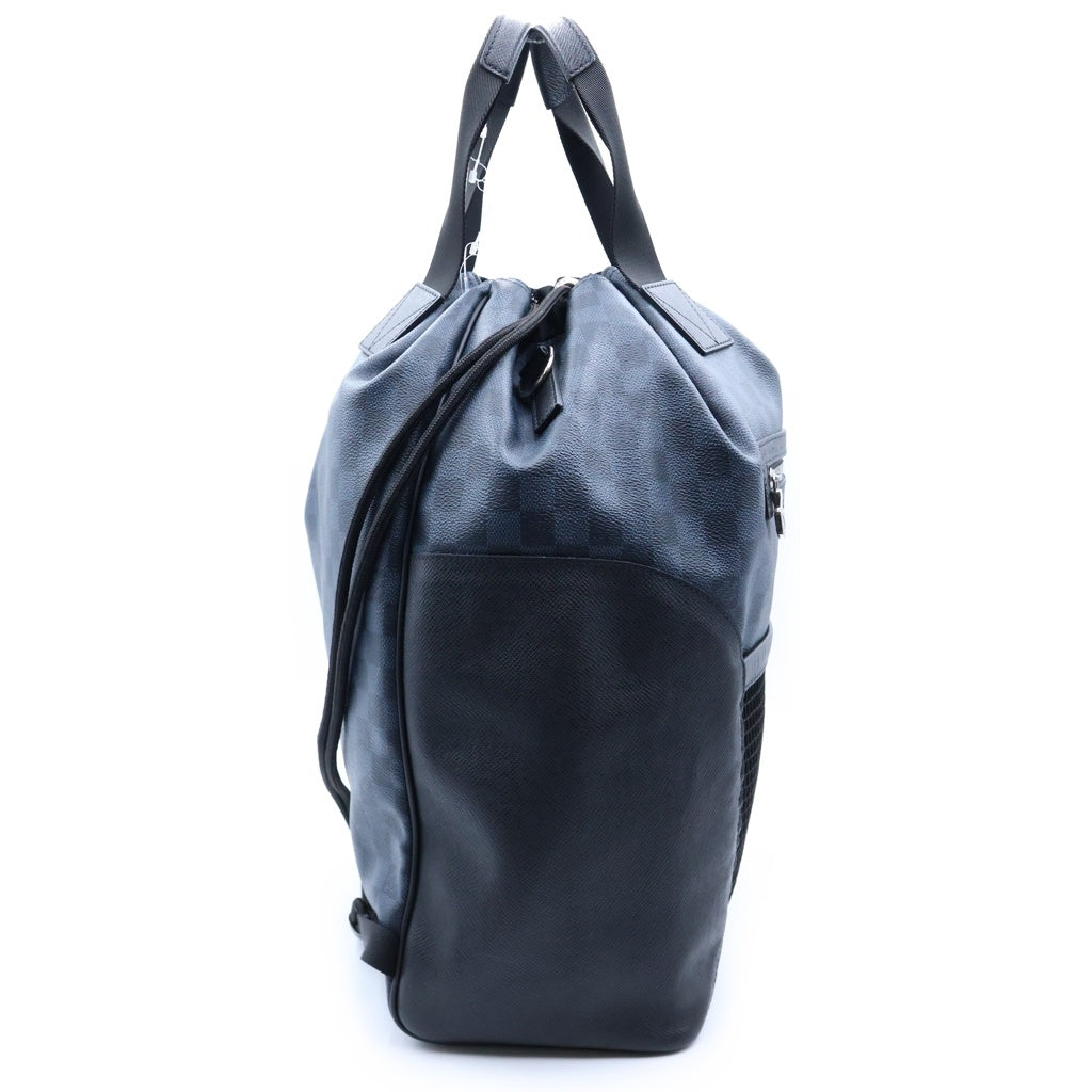 LOUIS VUITTON(ルイヴィトン) ダミエ コバルト マッチポイント ハイブリッド バックパック ハンドバッグ ショルダーバッグ ブラック×ネイビー PVC×レザー N40013