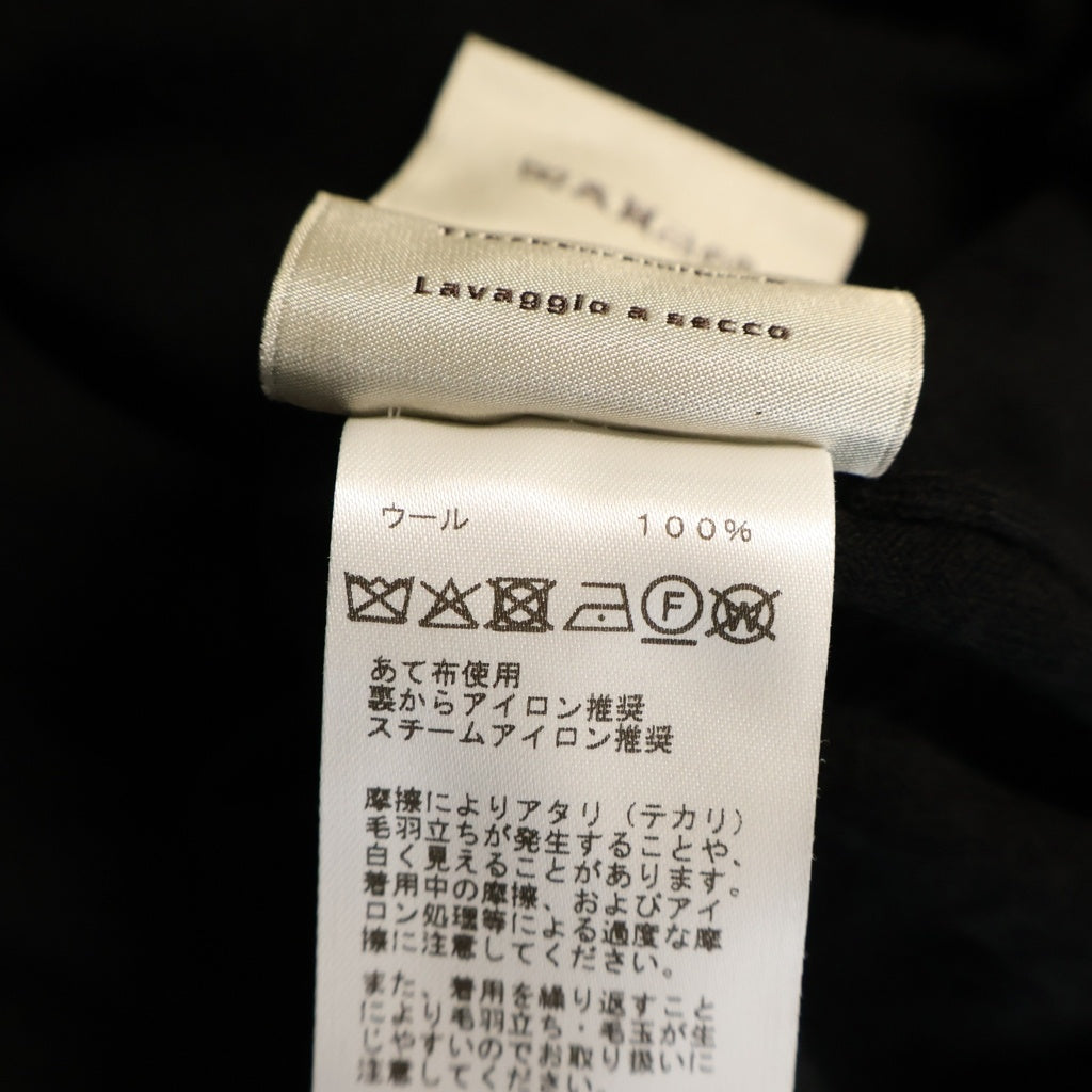 HERMES(エルメス) ハイゲージウールニットカーディガン ブラック #XL H567210HA レディース