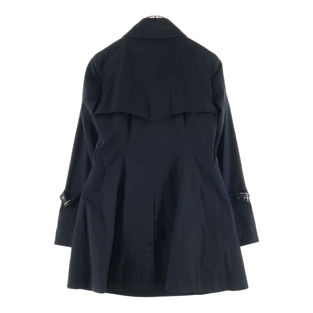 BURBERRY(バーバリー) ブルーレーベル ライナー付き ショート トレンチコート コットン ブラック レディース