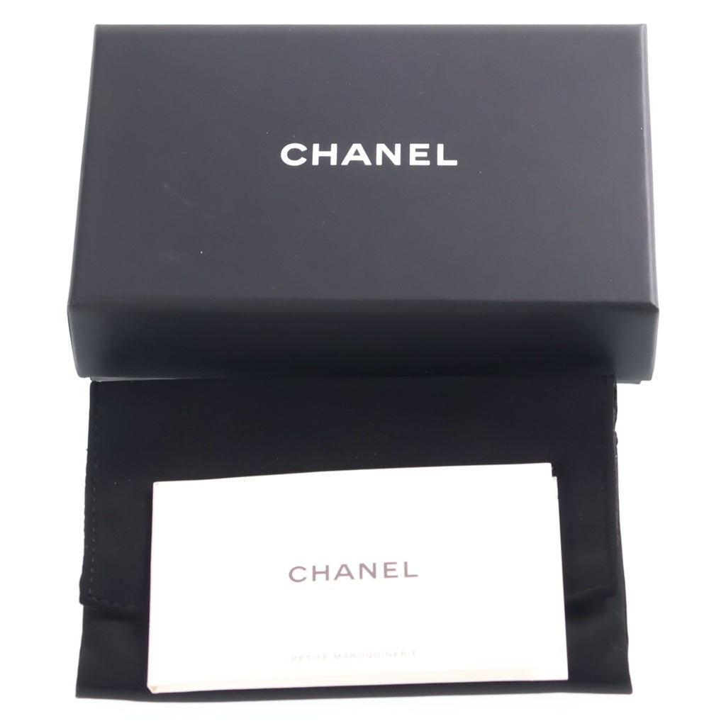 CHANEL(シャネル) マトラッセ ミニ チェーンショルダーウォレット ブラック ラムスキン ゴールド金具 AP2569 シール有 31番台 レディース