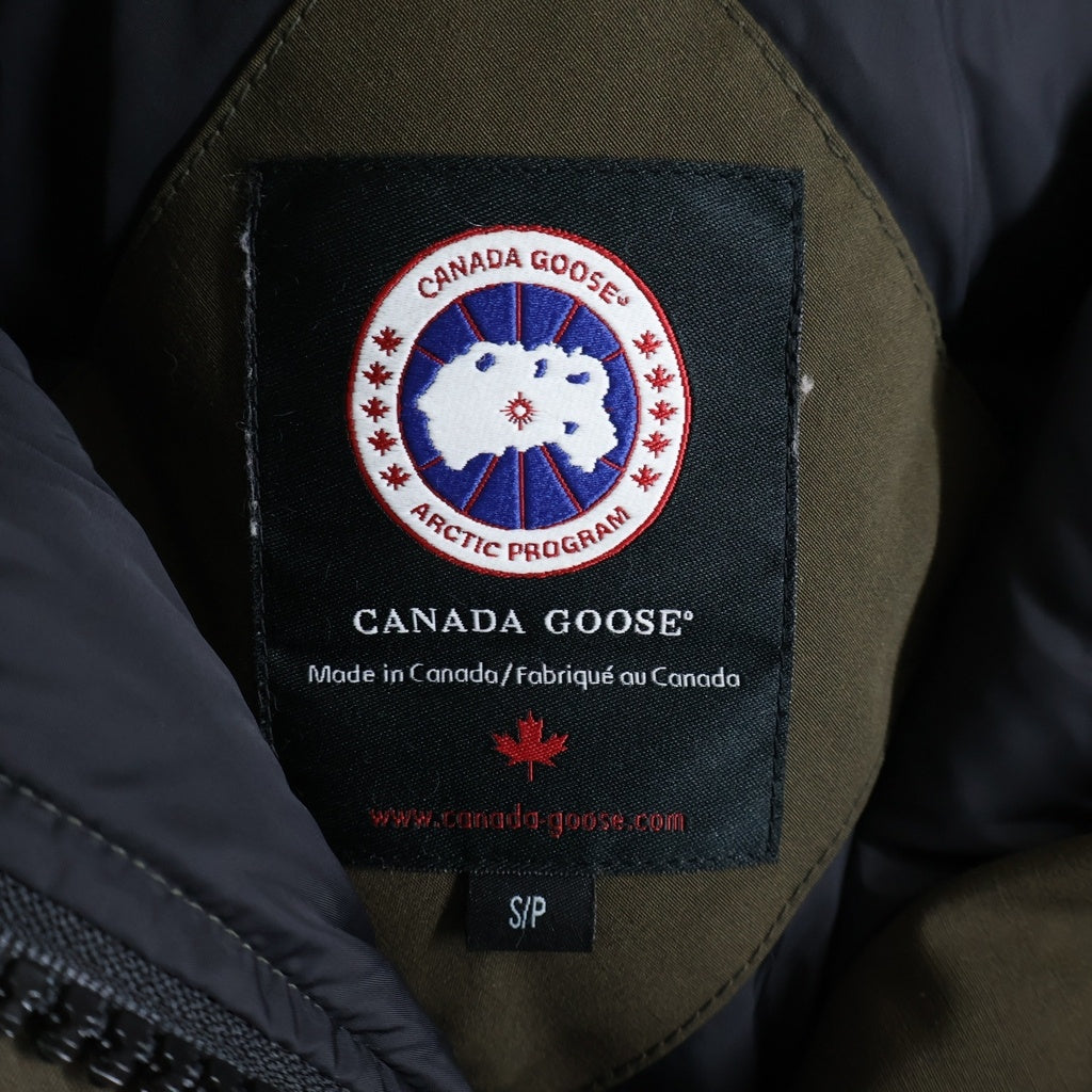 CANADA GOOSE(カナダグース) BRONTE PARKA ブロンテ パーカー ファー付き フーデッドダウンコート カーキ 99C5019 レディース