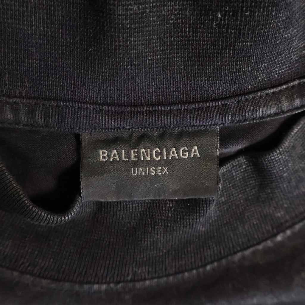 BALENCIAGA(バレンシアガ) シティ・オブ・エンジェル プリントTシャツ ブラック 764235